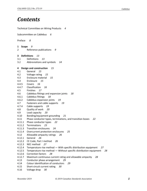 CSA ANSI C22.2 NO. 273:19 pdf