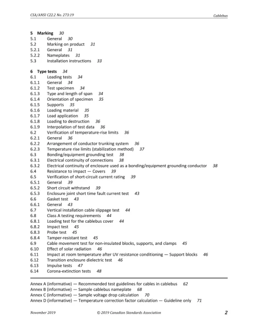 CSA ANSI C22.2 NO. 273:19 pdf