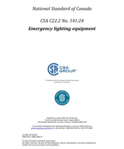 CSA C22.2 No. 141:24 pdf