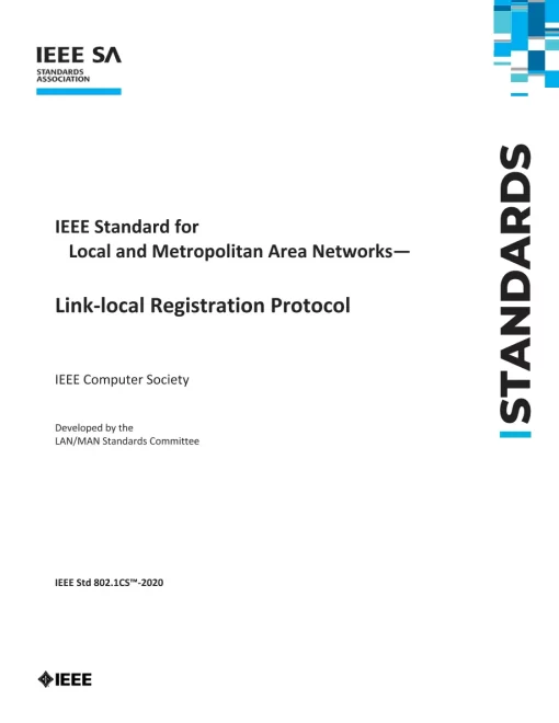 IEEE 802.1CS-2020 pdf