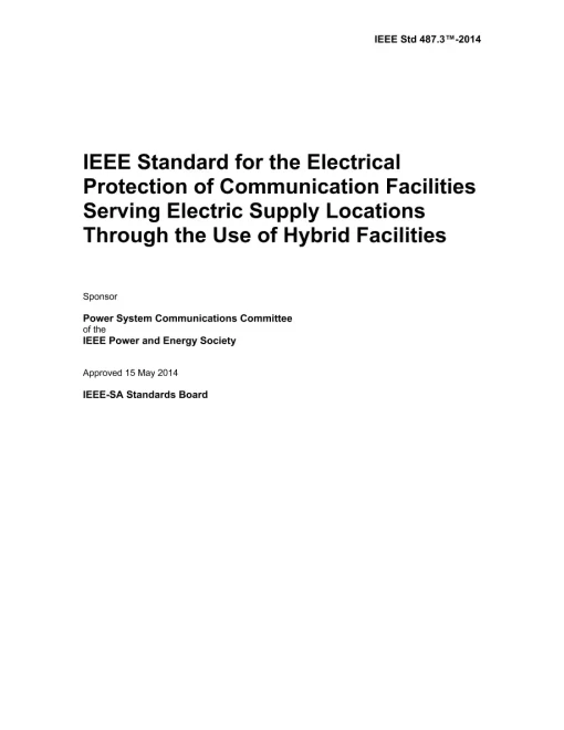 IEEE 487.3-2014 pdf