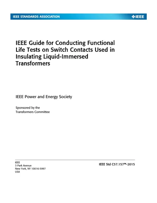 IEEE C57.157-2015 pdf