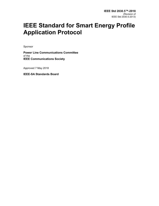 IEEE 2030.5-2018 pdf