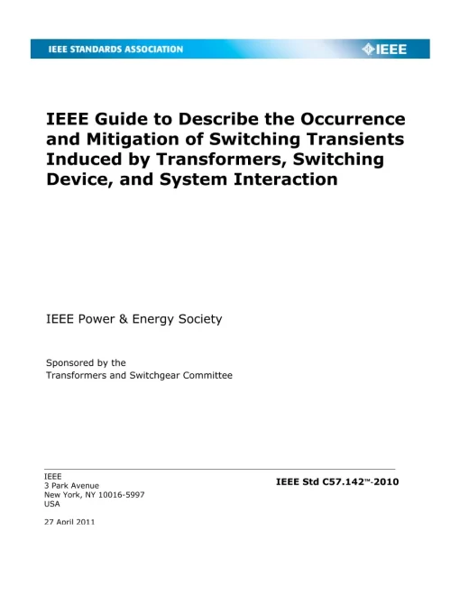 IEEE C57.142-2010 pdf