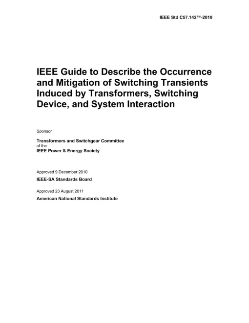 IEEE C57.142-2010 pdf