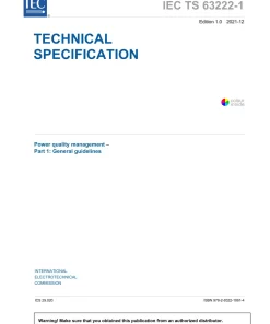 BS PD IEC TS 63222-1:2021 pdf