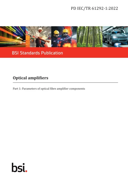 BS PD IEC/TR 61292-1:2022 pdf