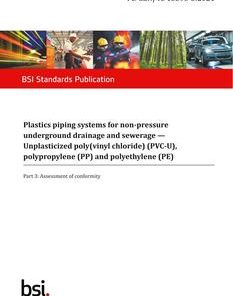 BS PD CEN/TS 13598-3:2021 pdf