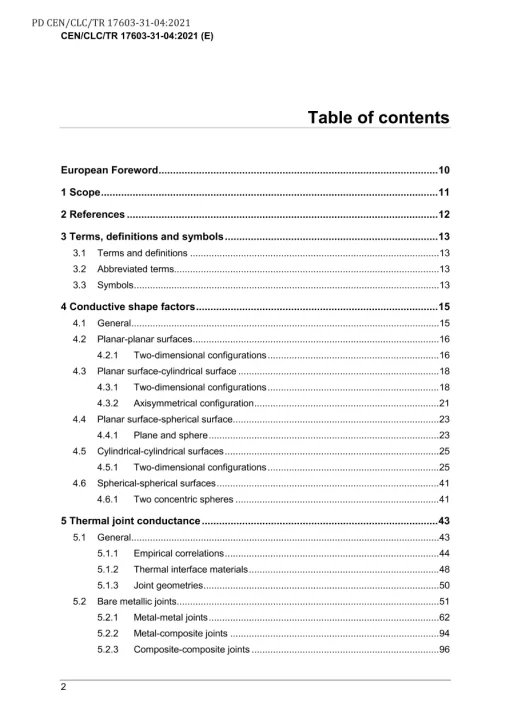 BS PD CEN/CLC/TR 17603-31-04:2021 pdf