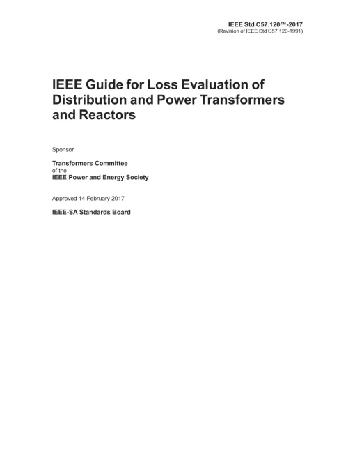 IEEE C57.120-2017 pdf