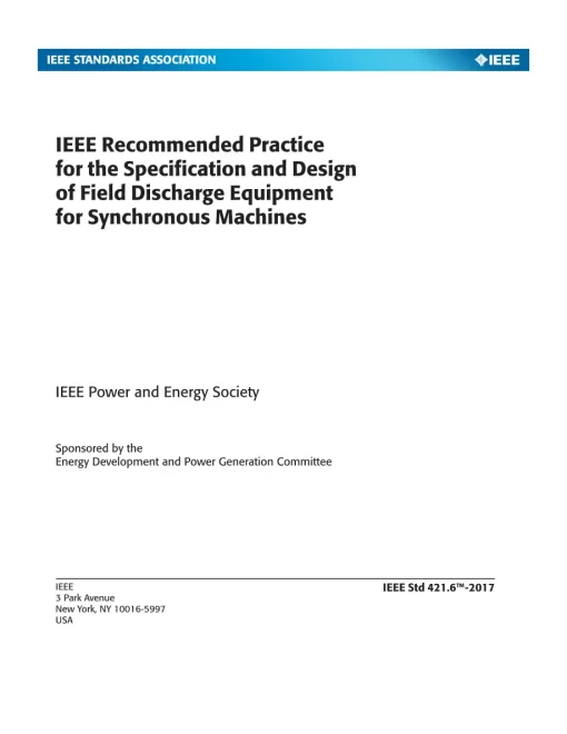 IEEE 421.6-2017 pdf