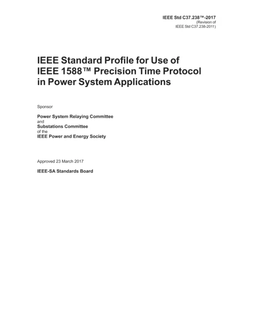 IEEE C37.238-2017 pdf