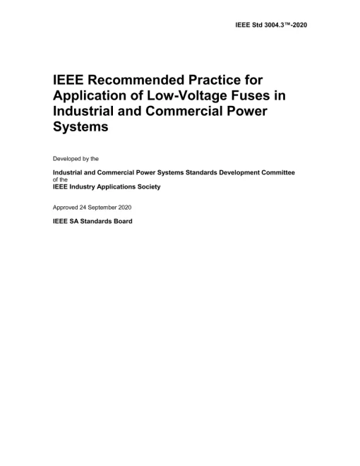 IEEE 3004.3-2020 pdf