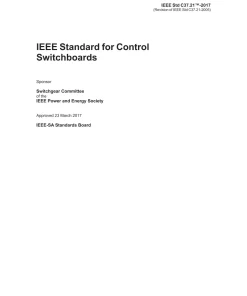 IEEE C37.21-2017 pdf