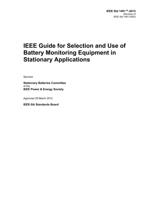 IEEE 1491-2012 pdf