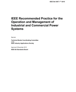 IEEE 3007.1-2010 pdf