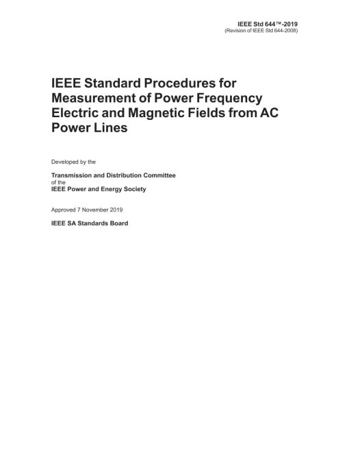 IEEE 644-2019 pdf