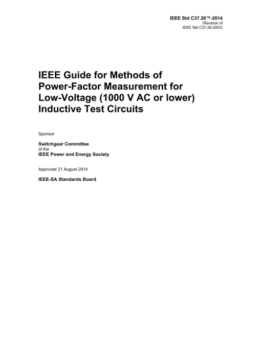 IEEE C37.26-2014 pdf