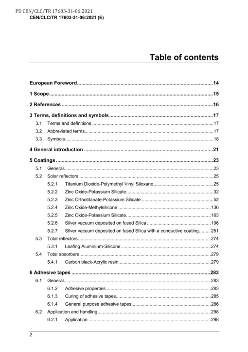 BS PD CEN/CLC/TR 17603-31-06:2021 pdf