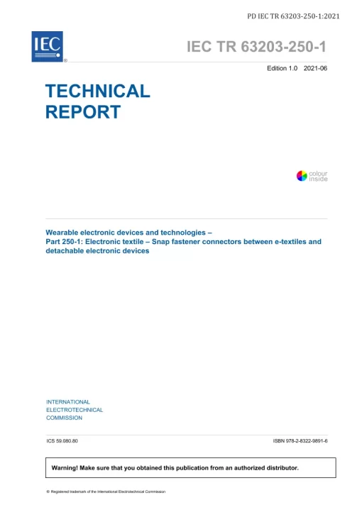 BS PD IEC TR 63203-250-1:2021 pdf