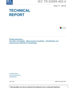 BS PD IEC TR 62899-402-4:2021 pdf