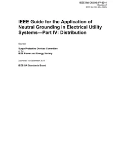 IEEE C62.92.4-2014 pdf