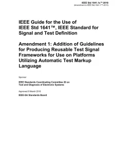 IEEE 1641.1a-2018 pdf