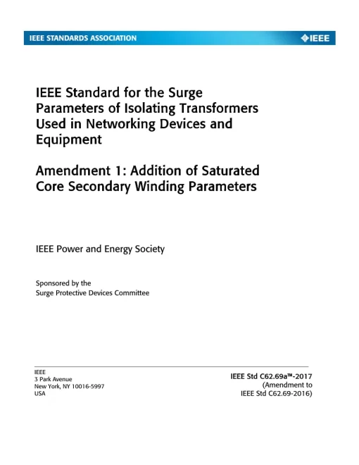 IEEE C62.69a-2017 pdf