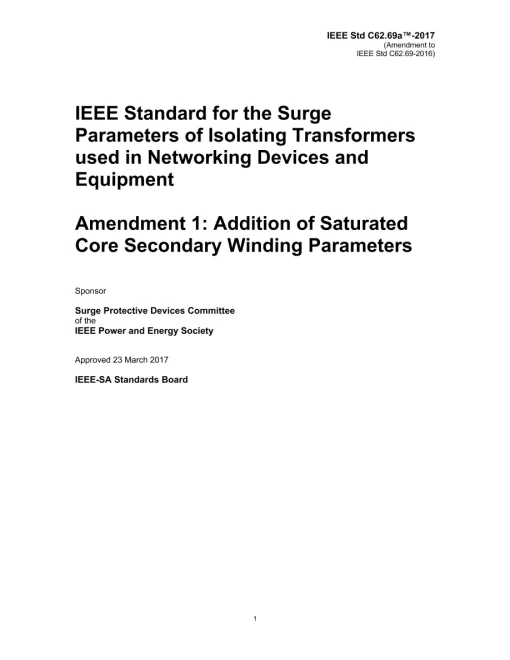 IEEE C62.69a-2017 pdf