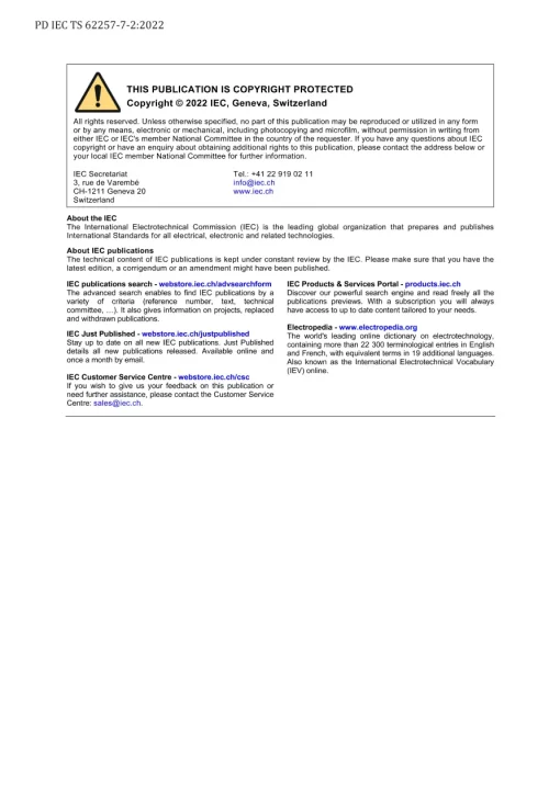 BS PD IEC TS 62257-7-2:2022 pdf