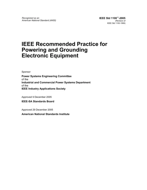 IEEE 1100-2005 pdf