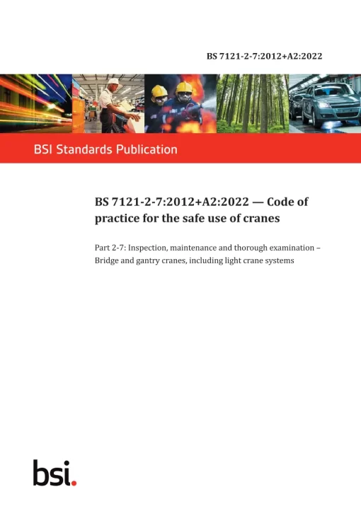 BS 7121-2-7:2012+A2:2022 pdf