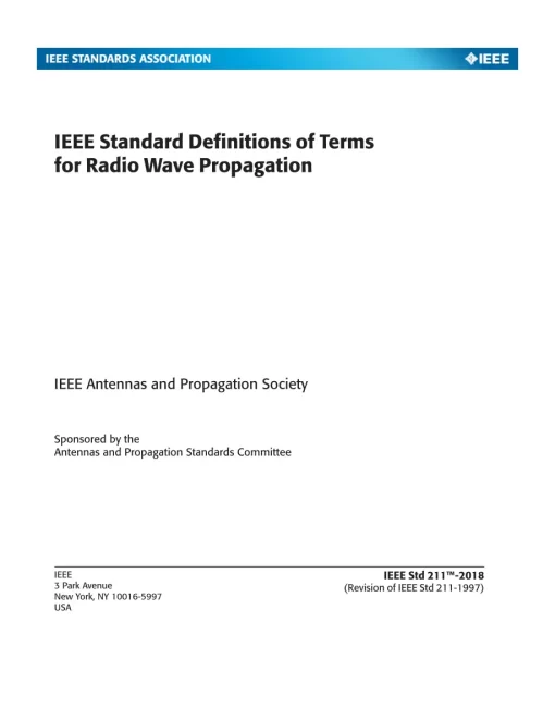 IEEE 211-2018 pdf