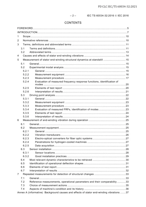 BS PD CLC IEC/TS 60034-32:2021 pdf