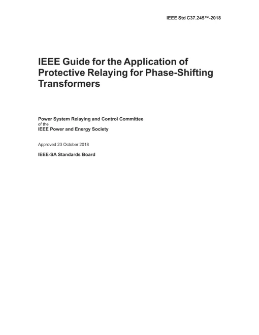 IEEE C37.245-2018 pdf