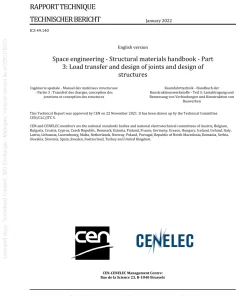 BS PD CEN/TR 17603-32-03:2022 pdf