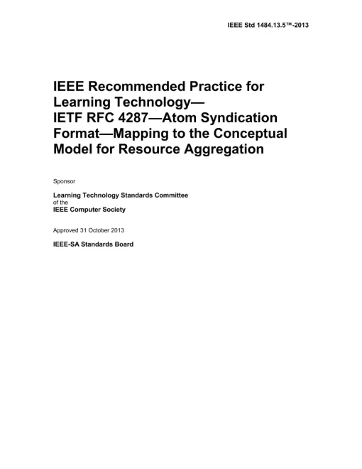 IEEE 1484.13.5-2013 pdf