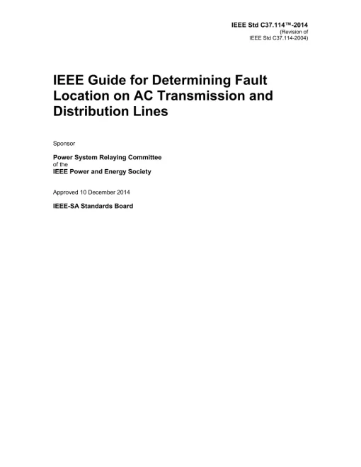 IEEE C37.114-2014 pdf