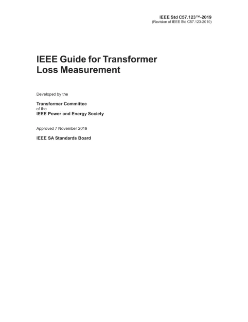 IEEE C57.123-2019 pdf