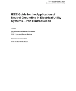 IEEE C62.92.1-2016 pdf