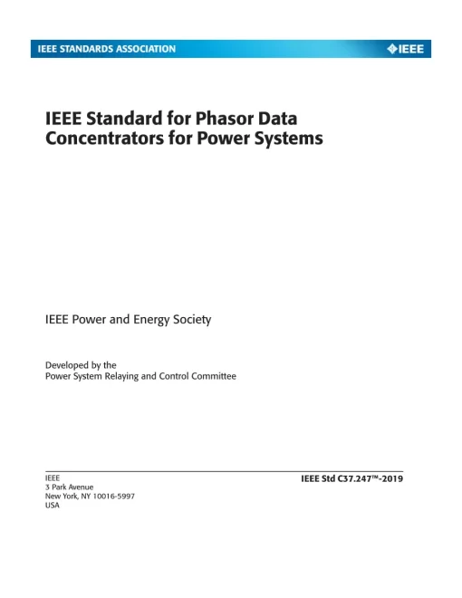 IEEE C37.247-2019 pdf