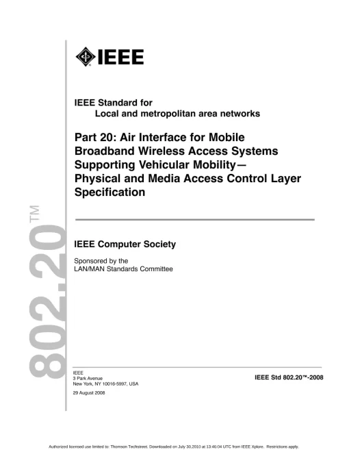 IEEE 802.20-2008 pdf