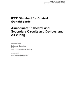 IEEE C37.21a-2020 pdf