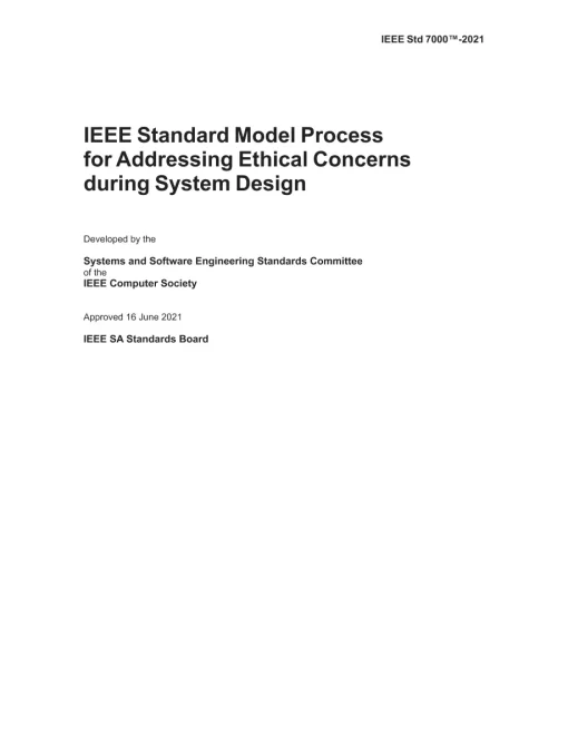 IEEE 7000-2021 pdf