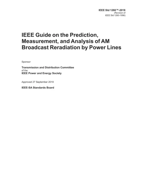 IEEE 1260-2018 pdf