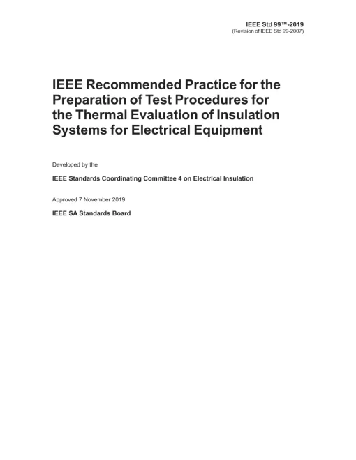 IEEE 99-2019 pdf