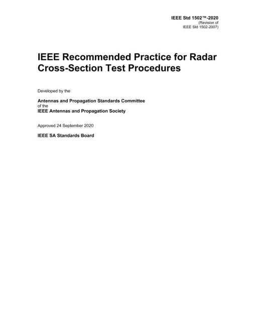 IEEE 1502-2020 pdf