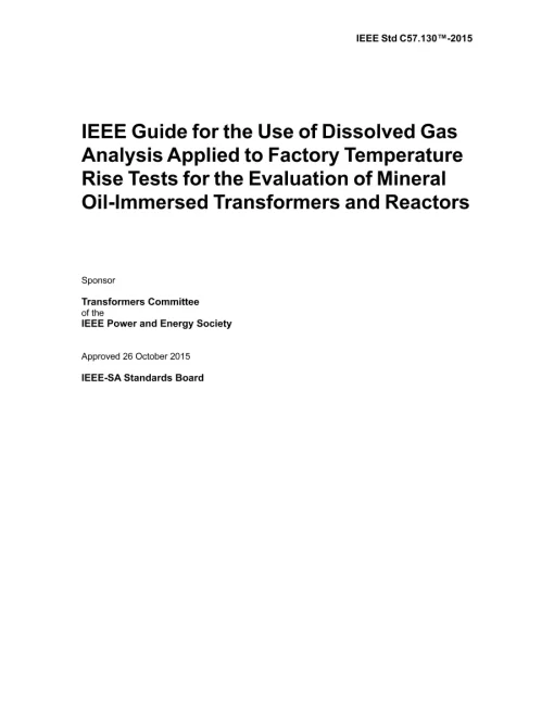 IEEE C57.130-2015 pdf