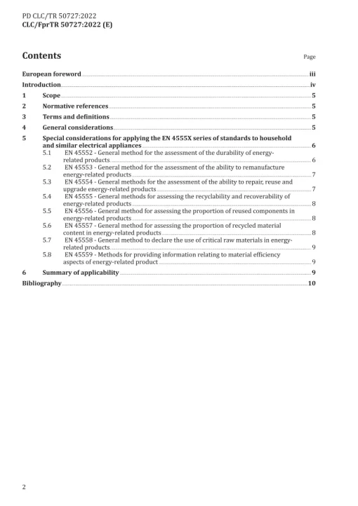 BS PD CLC/TR 50727:2022 pdf