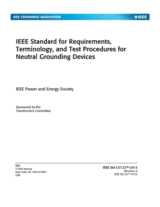 IEEE C57.32-2015 pdf